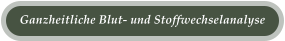Ganzheitliche Blut- und Stoffwechselanalyse